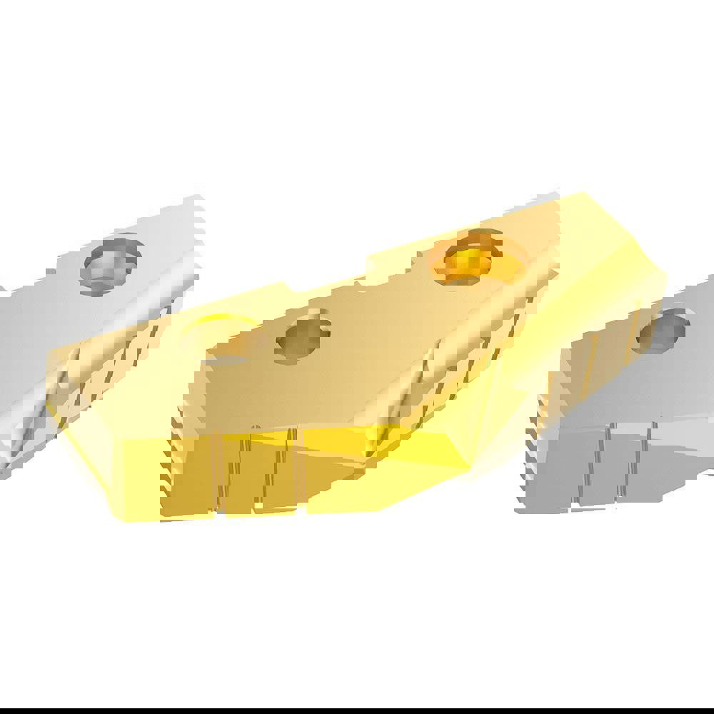 Spade Drill Insert: 40 mm Dia, Seat Size 3, Cobalt, 132 &deg; Point